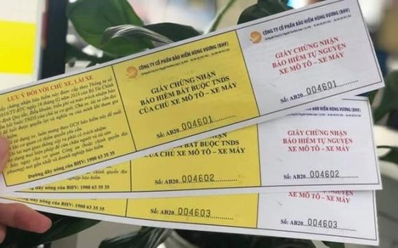Nghị định 168. mức phạt bảo hiểm xe máy