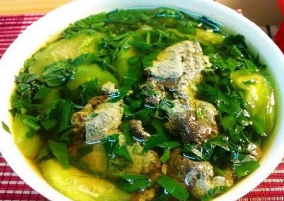dâm bụt, canh cua dâm bụt, món ngon