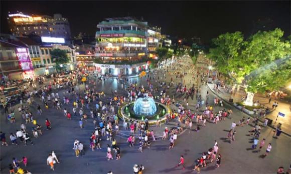 Hà Nội, phố đi bộ, du lịch