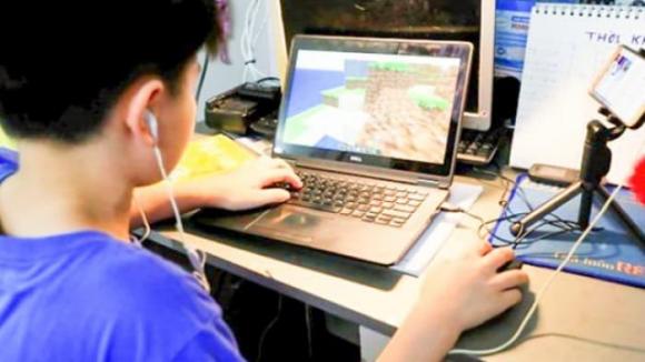 con nghiện game, dạy con, chăm con