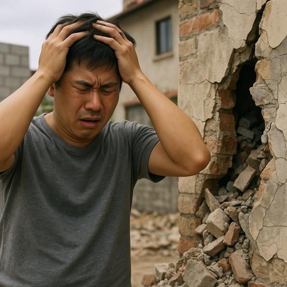 Bộ luật Dân sự, mức phạt xây nhà làm nứt tường hàng xóm
