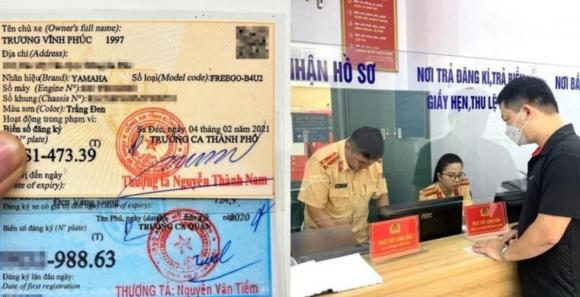 Giấy đăng ký xe, đổi giấy đăng ký xe, kiến thức