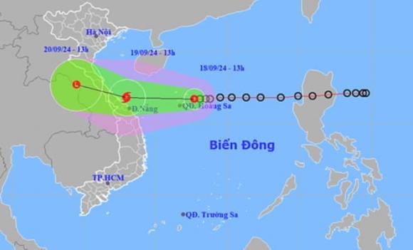 dự báo thời tiết, bão, áp thấp nhiệt đới, đất liền