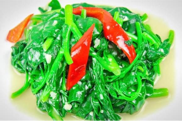 rau nhiều canxi