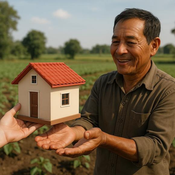 Luật đất đai, thu hồi đất nông nghiệp sẽ được bồi thường bằng nhà ở