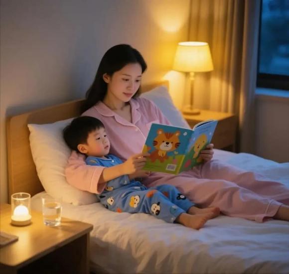 trẻ ngủ, trẻ ngủ cùng ai, trẻ ngủ với mẹ, trẻ ngủ với bà