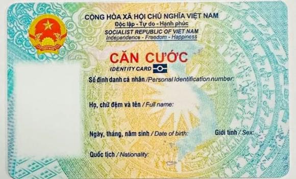 công an cấp huyện, căn cước