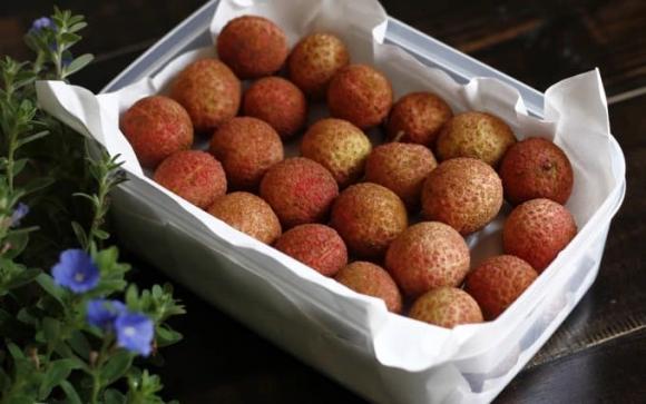 bảo quản vải tươi lâu, mẹo vặt, vải thiều