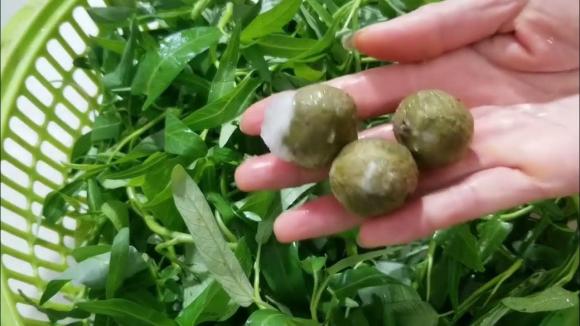 cho sấu lúc nào khi luộc rau muống, cách luộc rau muống ngon