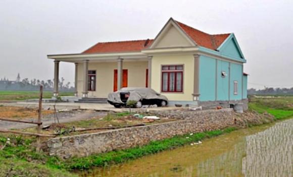 đất nông nghiệp, nhà cấp 4, xây nhà