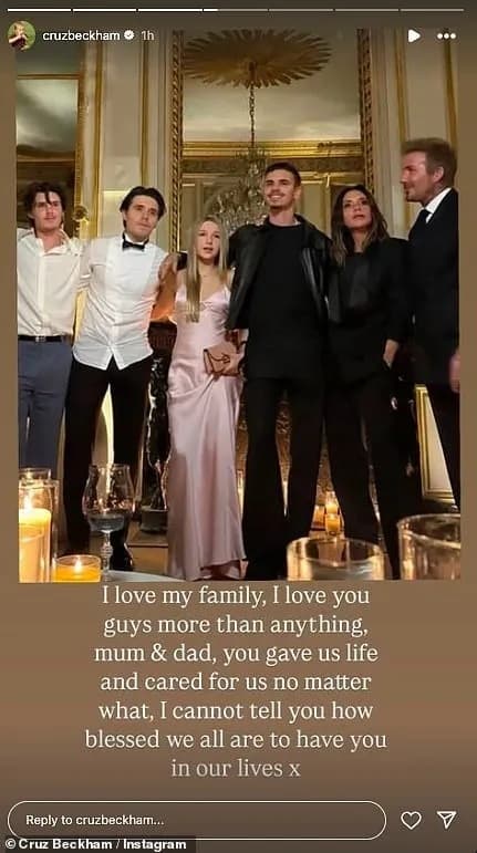 Beckham, Cruz Beckham, Brooklyn, Nicola Peltz