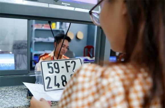 sáp nhập tỉnh thành, đổi biển số xe, đăng ký xe