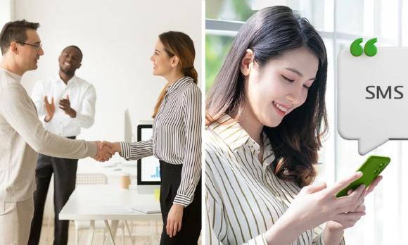 trả lời tin nhắn sếp, môi trường công sở, phản hồi sếp khi nhắn tin chúc mừng