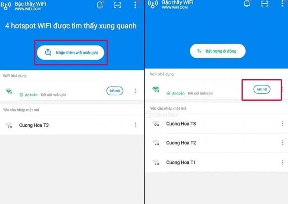 Mẹo bắt wifi miễn phí cho điện thoại, cách truy cập wifi công cộng