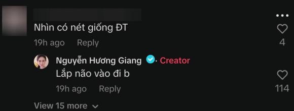 Đình Tú, Hương giang, sao Việt 