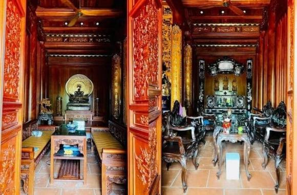 Biệt phủ bằng gỗ quý, biệt phủ ở bắc ninh