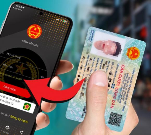 mã số thuế, cập nhật CCCD thành mã số thuế