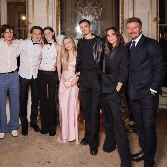 david beckham, brooklyn beckham, sao hollywood 
