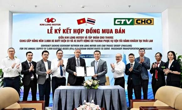 VinFast, xe điện, Kim Long motor, Vingroup, xuất khẩu, xe bus điện