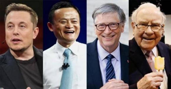 Bill Gates, Elon Musk, Jack Ma, tỷ phú, bí quyết thành công