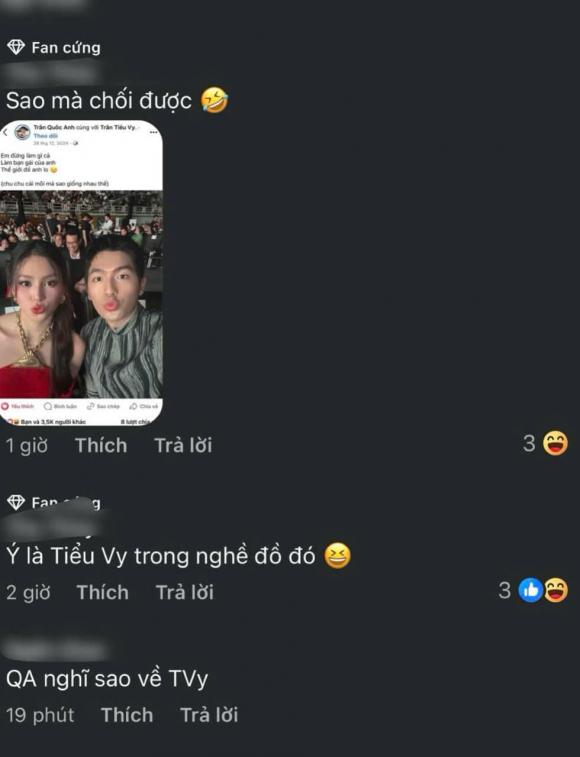 quốc anh, tiểu vy, sao việt