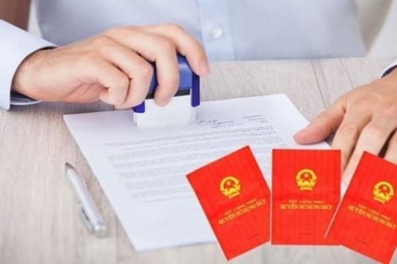 Luật đất đai, thủ tục cấp sổ đỏ