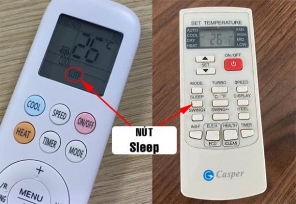 chế độ Sleep, điều hòa, tiết kiệm điện