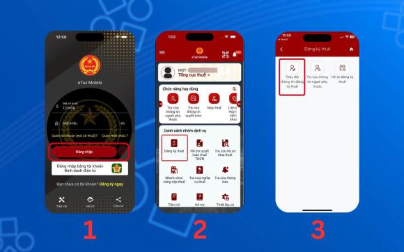 CCCD thành mã số thuế, Cách cập nhật số CCCD thành mã số thuế