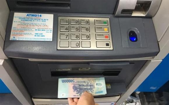 hạn mức rút tiền qua thẻ ATM, rút tiền tối đa, thẻ ATM, ngân hàng