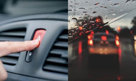 Đèn cảnh báo nguy hiểm trên xe ô tô, kinh nghiệm lái xe, Đèn khẩn cấp