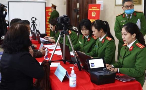 54 điểm cấp Căn cước tại hà nội, căn cước công dân