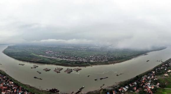 Xã đảo duy nhất của Hà Nội, xã minh châu