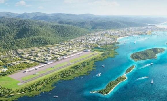 Khánh Hòa, Cảng hàng không quốc tế Vân Phong, sân bay đầu tiên nằm trên mặt nước