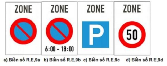 Biển báo chữ P, biển báo giao thông