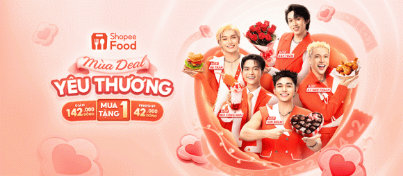  tình yêu, Gieo quẻ tình duyên, ShopeeFood