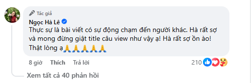 NSND Công Lý, Ngọc Hà, sao Việt
