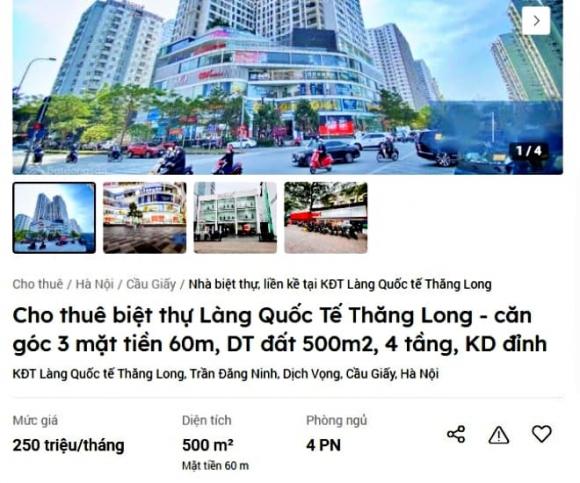 phường Cầu Giấy,  Bất động sản, Đất nền, biệt thự, sáp nhập