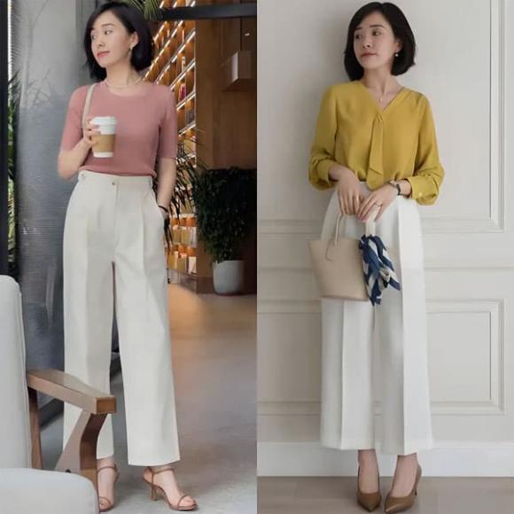 quần ống rộng, trang phục, phụ nữ