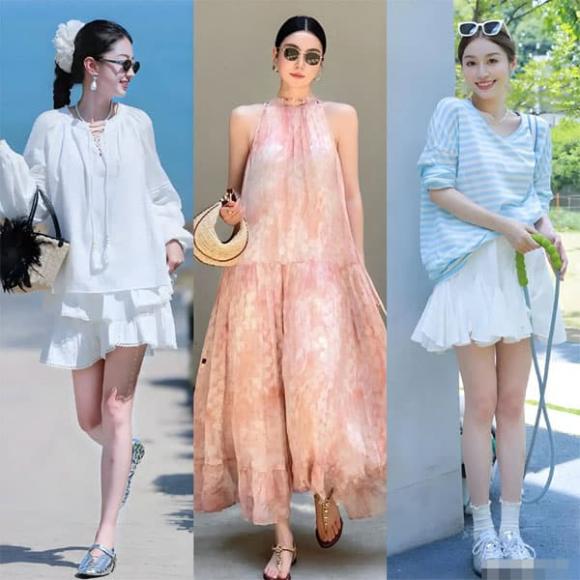 trang phục, mùa hè, đồ rộng
