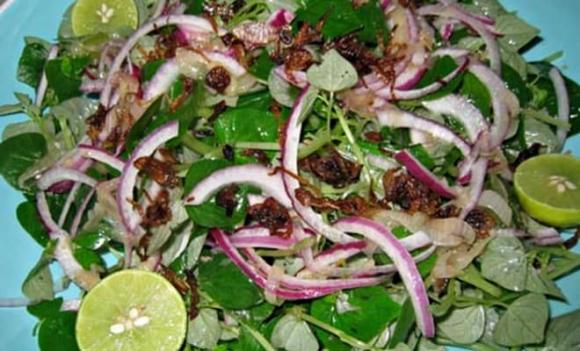 rau dừa nước, đặc sản miền Tây