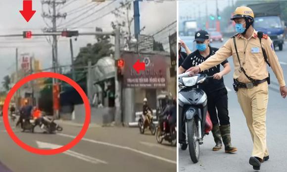 dừng đèn đỏ, nghị định 168, trừ điểm giấy phép lái xe