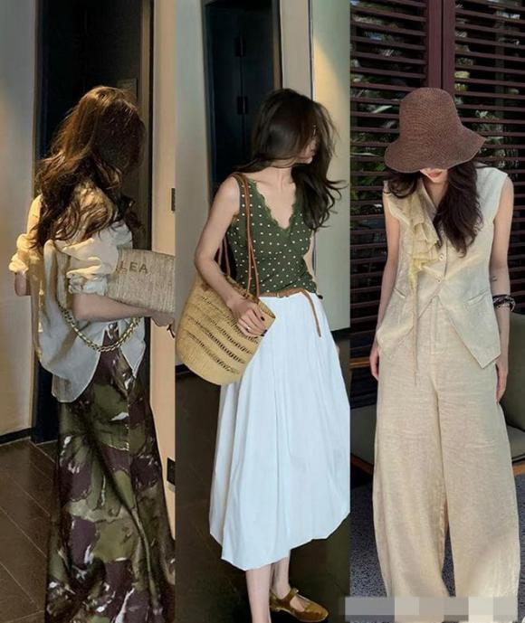 trang phục hè, thời trang tuổi 40