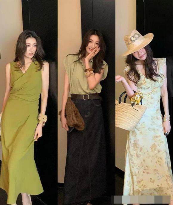 trang phục hè, thời trang tuổi 40