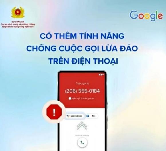 Bộ Công an, lừa đảo, Google, người dùng Android