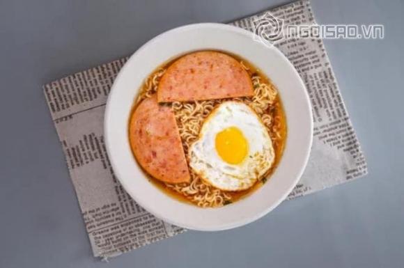 mì ăn liền, mì tôm, mì ăn liền tại sao lại cong