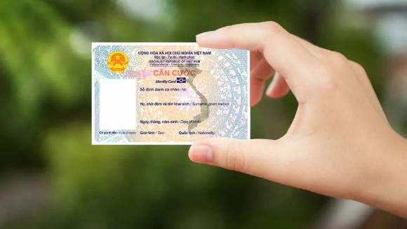 Luật căn cước, thông tin trên thẻ Căn cước
