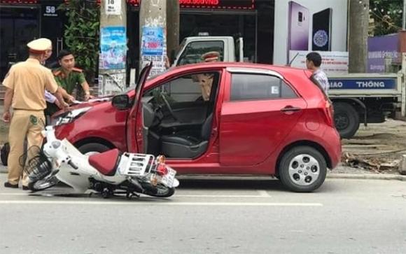 mở cửa xe không an toàn, nghị định 168, luật giao thông
