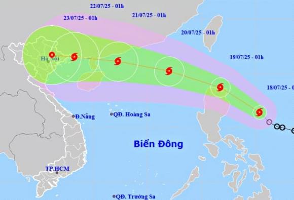 Áp thấp nhiệt đới, bão Wipha, bão số 3