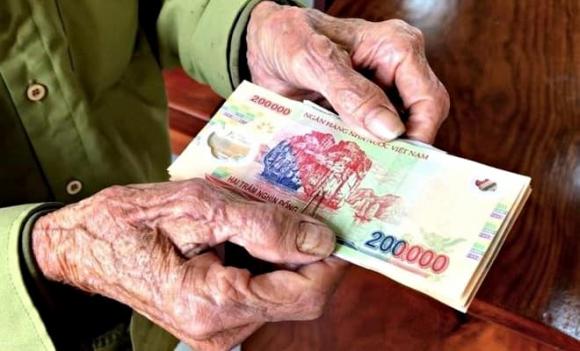 lương hưu, tiền hỗ trợ, chế độ trợ cấp hưu trí, BHXH