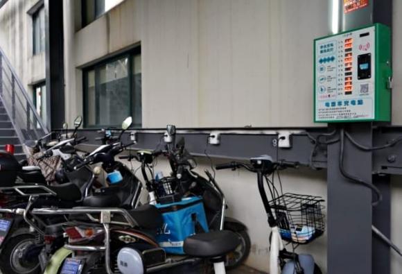 xe điện, sạc xe điện trong chung cư Trung Quốc